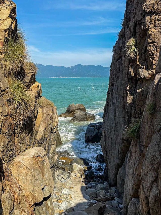 Breathtaking sea view from hidden cave coffee terrace Nha Trang