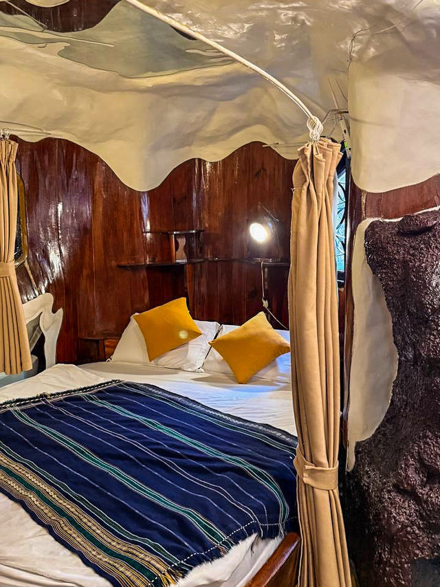 Animal-shaped bedroom inside Crazy House Da Lat