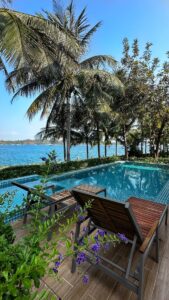 Private villa pool Hon Tam island getaway