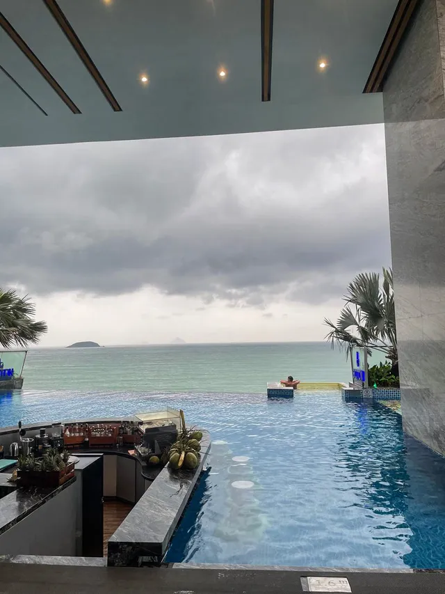 Breakfast buffet spread at Boton Blue Hotel Nha Trang