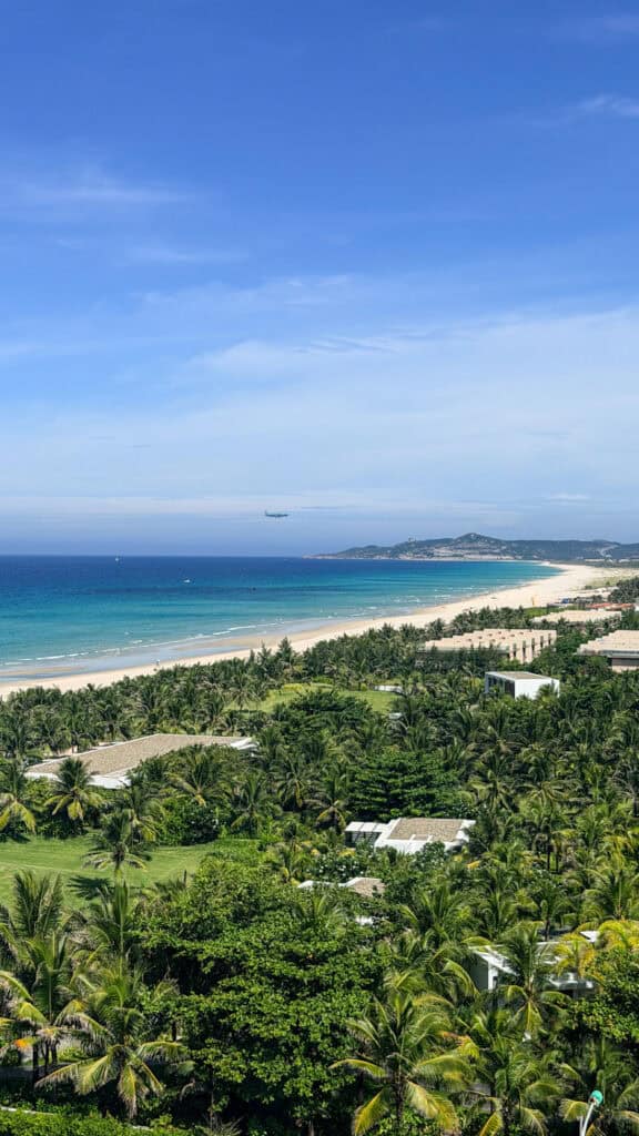 Tuana Hotels Cam Ranh Resort beachfront and pool area Vietnam

