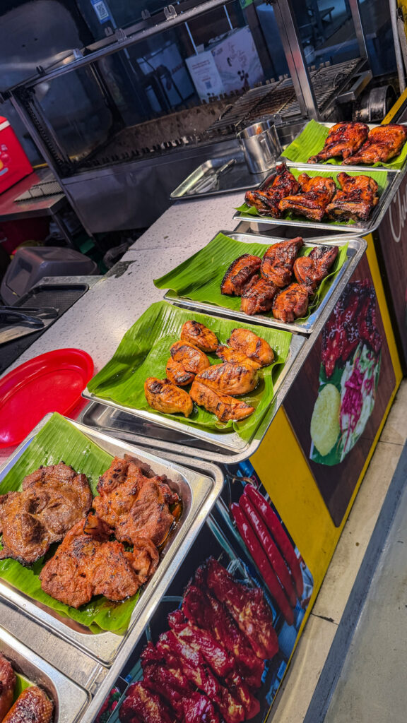 Ben Nghe Street Food open-air food court in District 1 Saigon