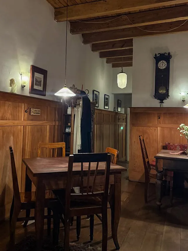 Primavera Italian restaurant courtyard Da Lat Vietnam