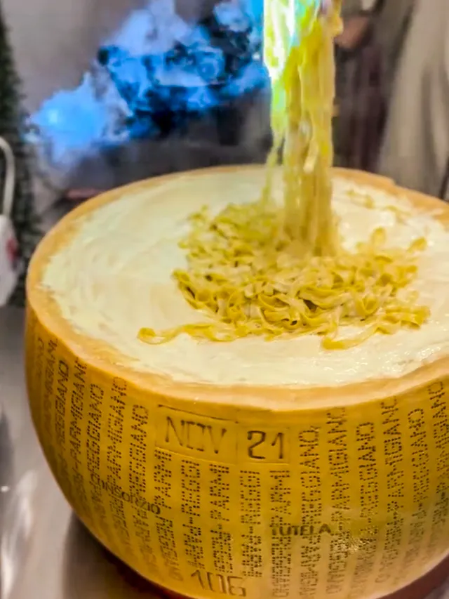 Pasta de Pasta cheese wheel pasta hidden Nha Trang eatery