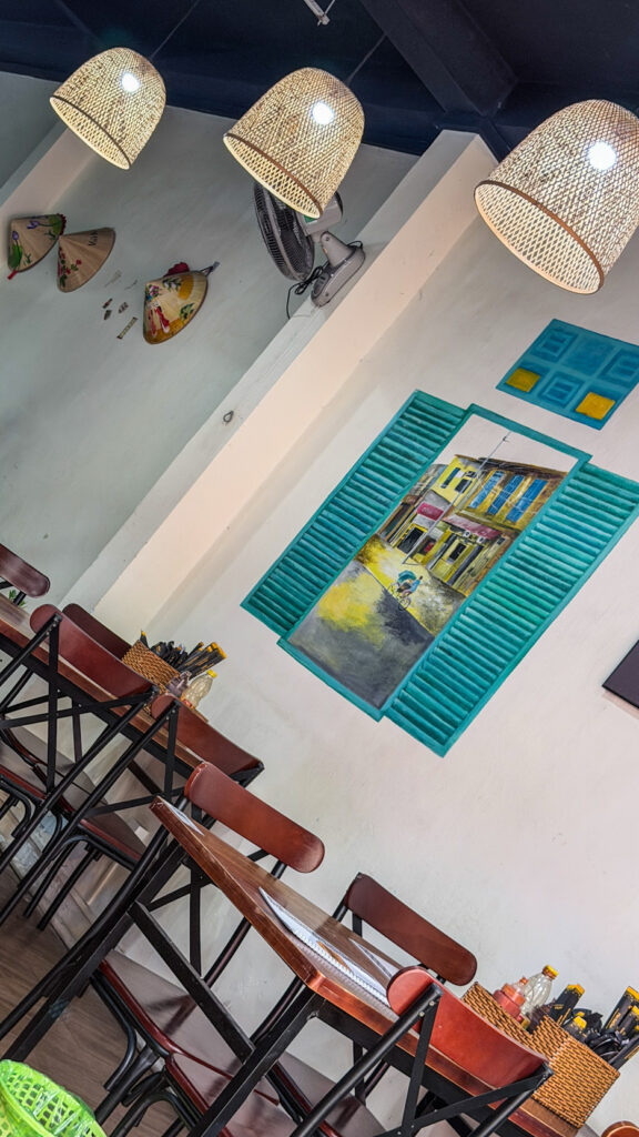 Phin Saigon grilled pork and Vietnamese coffee in Saigon