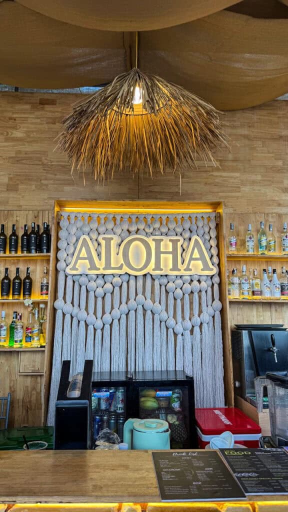 Aloha Beach Club Vega City beachfront terrace Nha Trang Vietnam