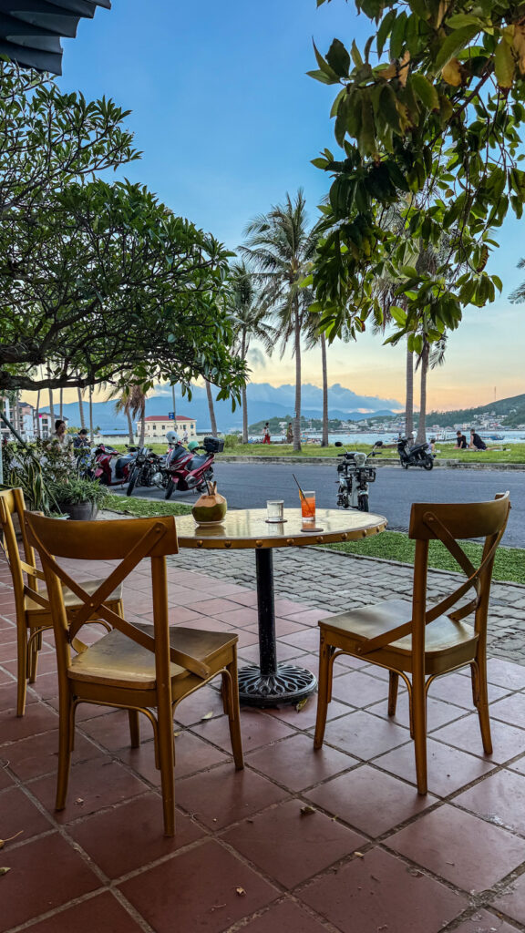 La SeaEsta Villa An Vien garden restaurant Nha Trang