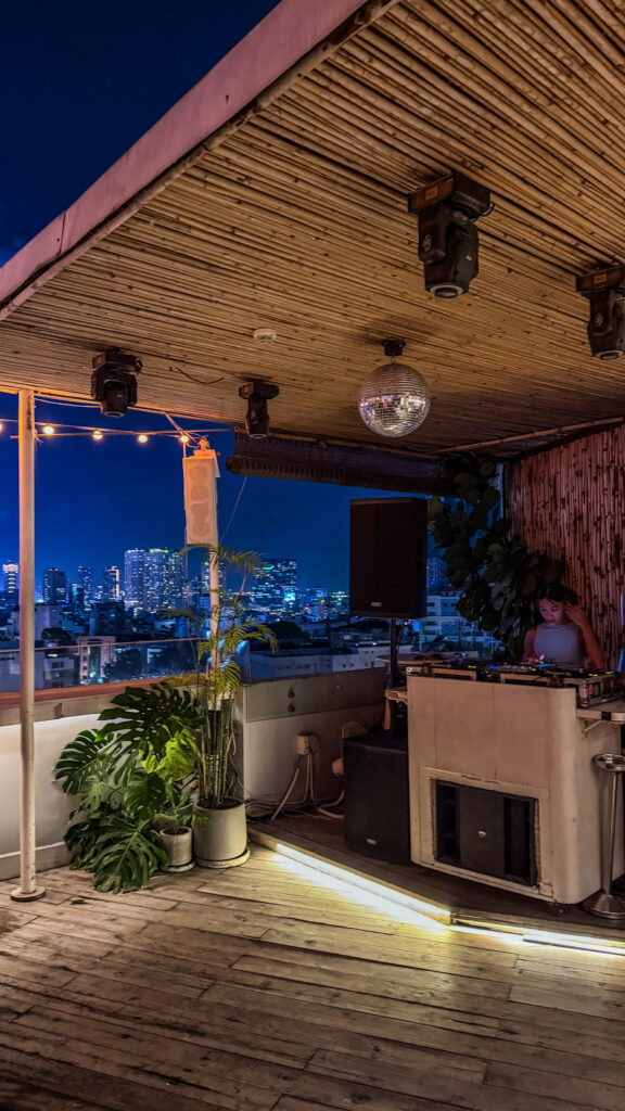 Banana Mama Rooftop tropical plants and sunset cocktails Saigon