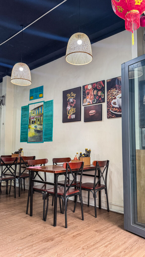 Phin Saigon grilled pork and Vietnamese coffee in Saigon
