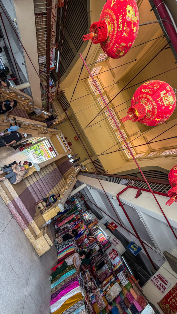 Binh Tay Market Cholon Chinese-Vietnamese architecture and courtyard
