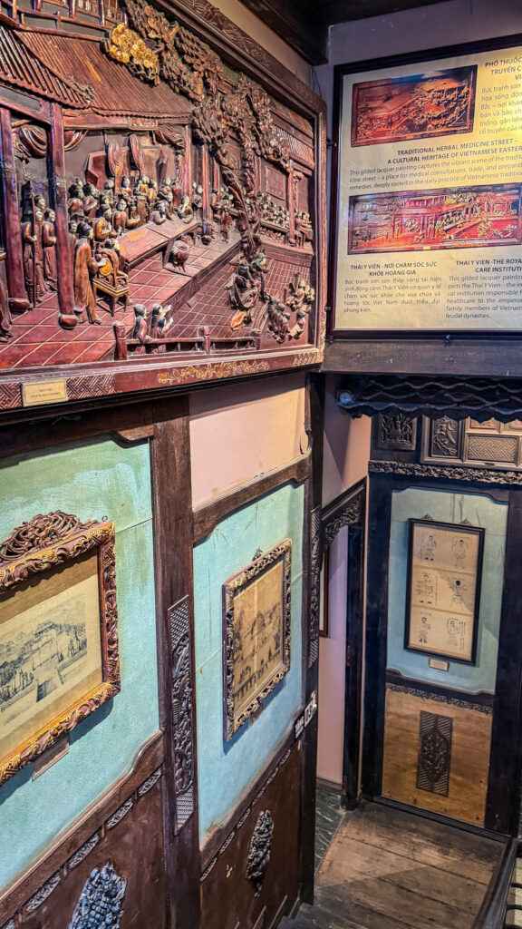 FITO Museum Saigon wooden building with traditional Vietnamese medicine exhibits