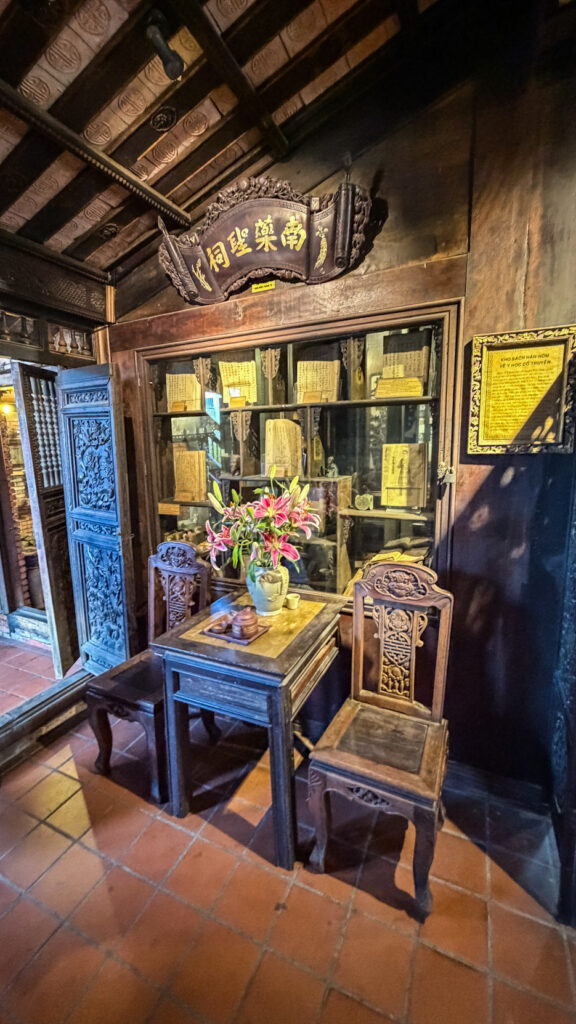 FITO Museum Saigon wooden building with traditional Vietnamese medicine exhibits