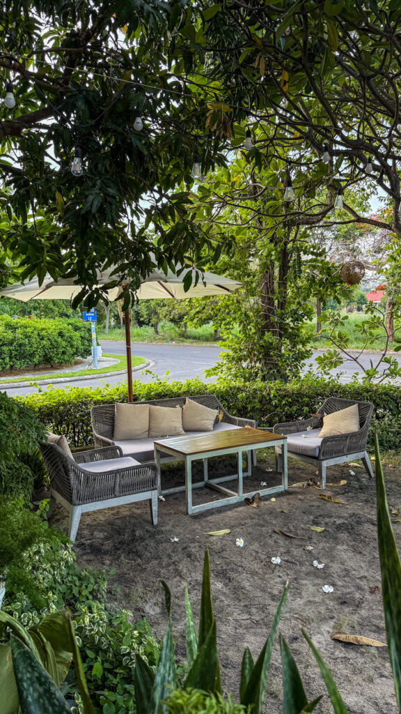 La SeaEsta Villa An Vien garden restaurant Nha Trang