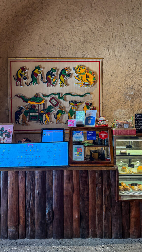 Ola Cafe pink Moroccan cave interior Nha Trang