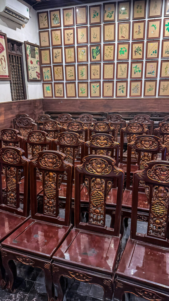 FITO Museum Saigon wooden building with traditional Vietnamese medicine exhibits