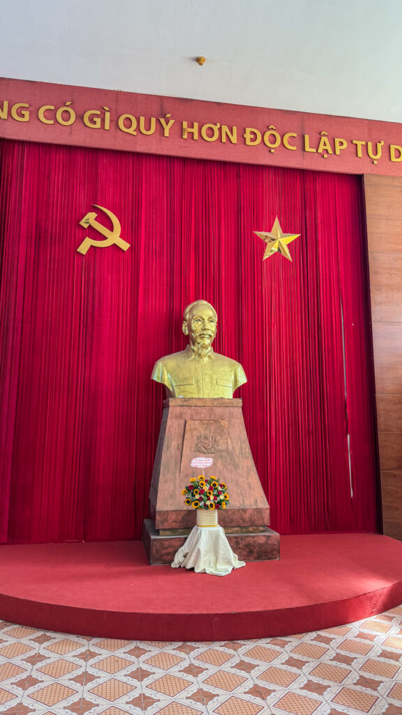 Ho Chi Minh Campaign Museum diorama and tactical maps in Saigon