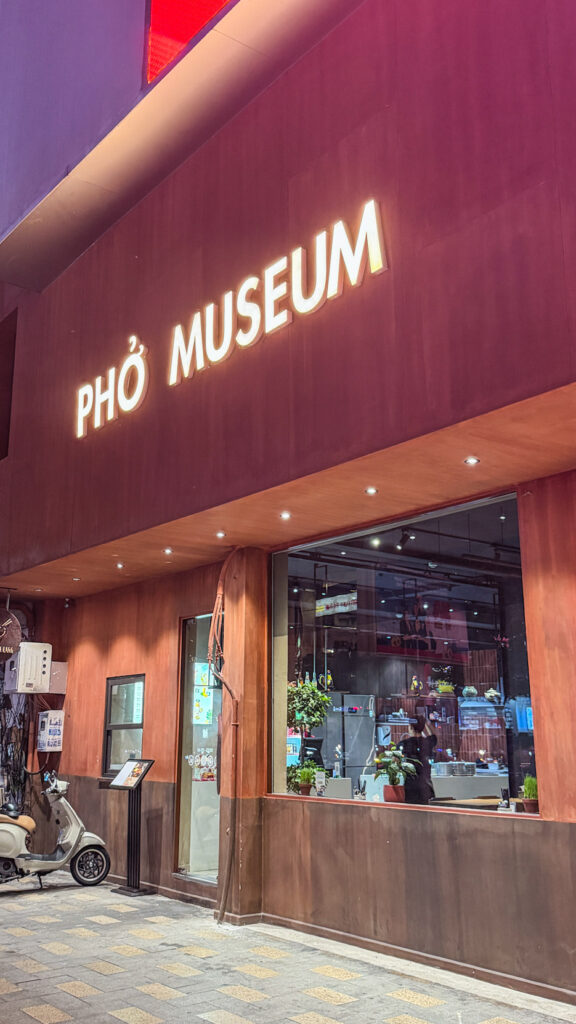 Bảo Tàng Phở pho museum and beef pho in Saigon