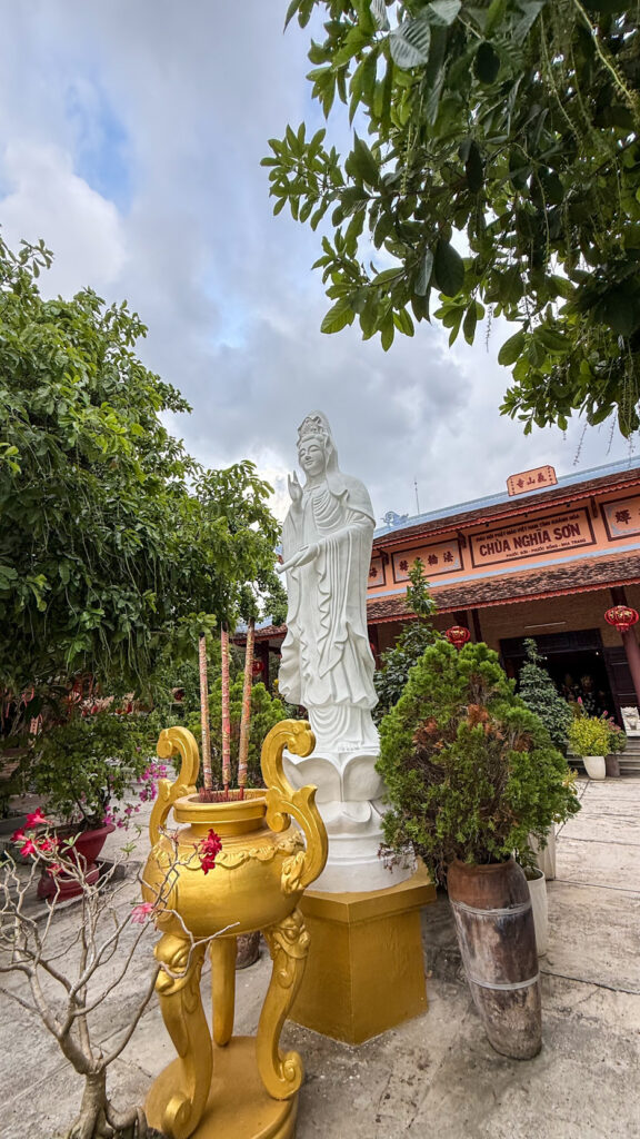 Nghia Son Pagoda quiet temple Phuoc Son Nam Nha Trang Vietnam