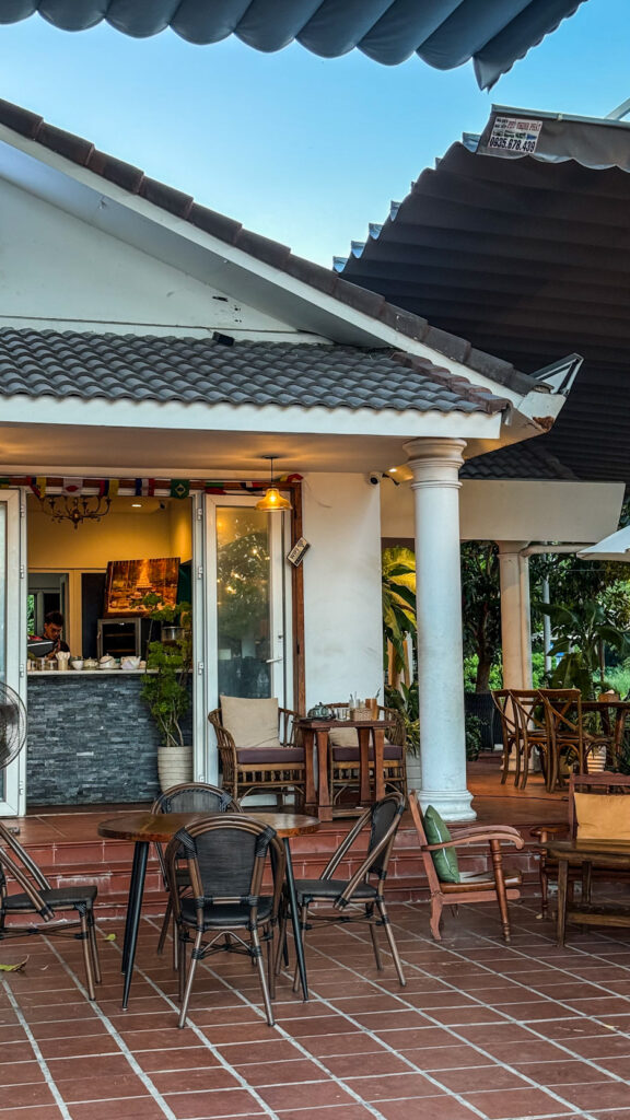 La SeaEsta Villa An Vien garden restaurant Nha Trang