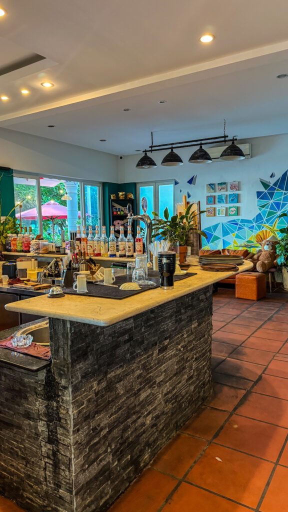 La SeaEsta Villa An Vien garden restaurant Nha Trang
