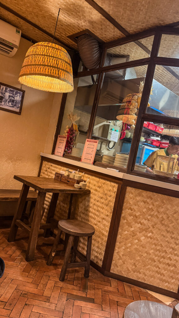 Vị Phở modern pho shop in District 1 Saigon