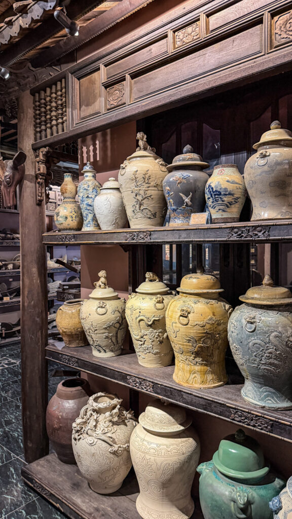 FITO Museum Saigon wooden building with traditional Vietnamese medicine exhibits