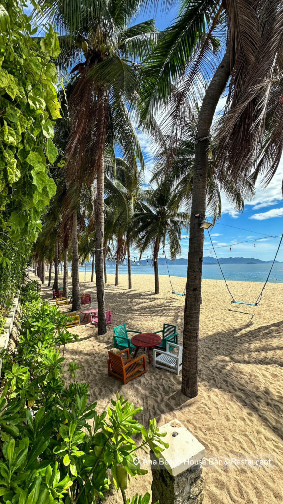 Tran Phu Promenade Nha Trang 7km beach walk with palms and ocean view