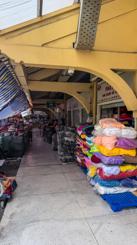 Binh Tay Market Cholon Chinese-Vietnamese architecture and courtyard