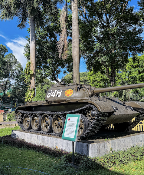Ho Chi Minh Campaign Museum, Saigon war museum, final battle, free museum, District 1, Vietnam War, hidden Saigon