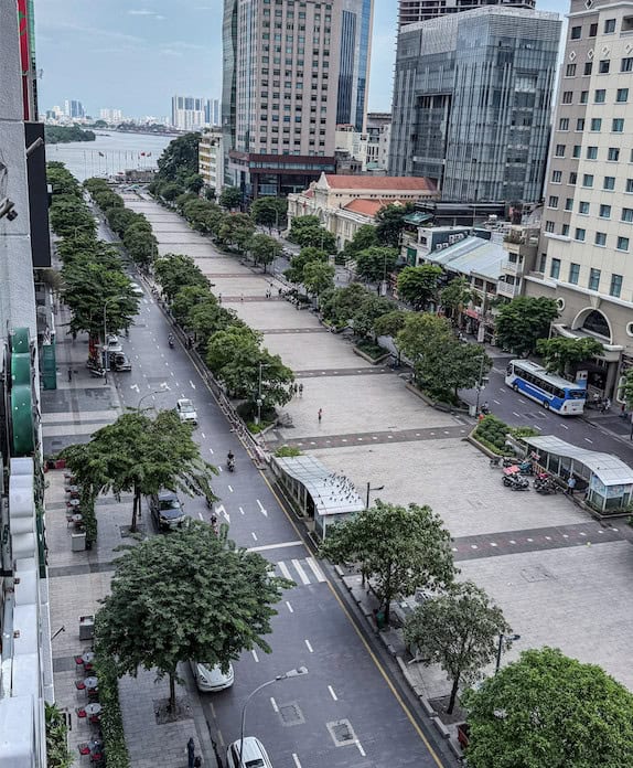 Saigon streets near Bui Vien