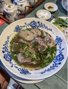 Vietnamese food spots Saigon