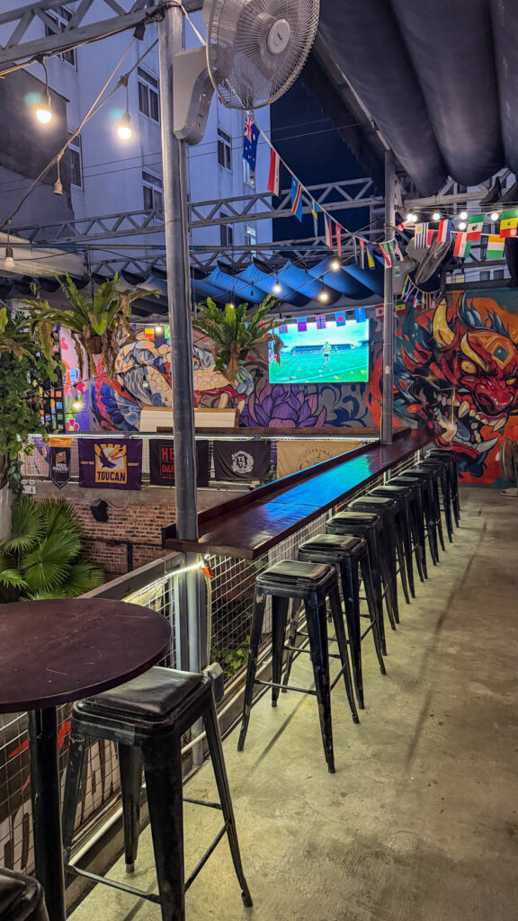 Section 30 live band and shuffleboard craft beer bar Da Nang