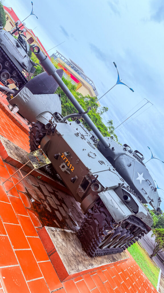 Ho Chi Minh Museum and Military Zone 5 Da Nang stilt house and MiG fighter jet

