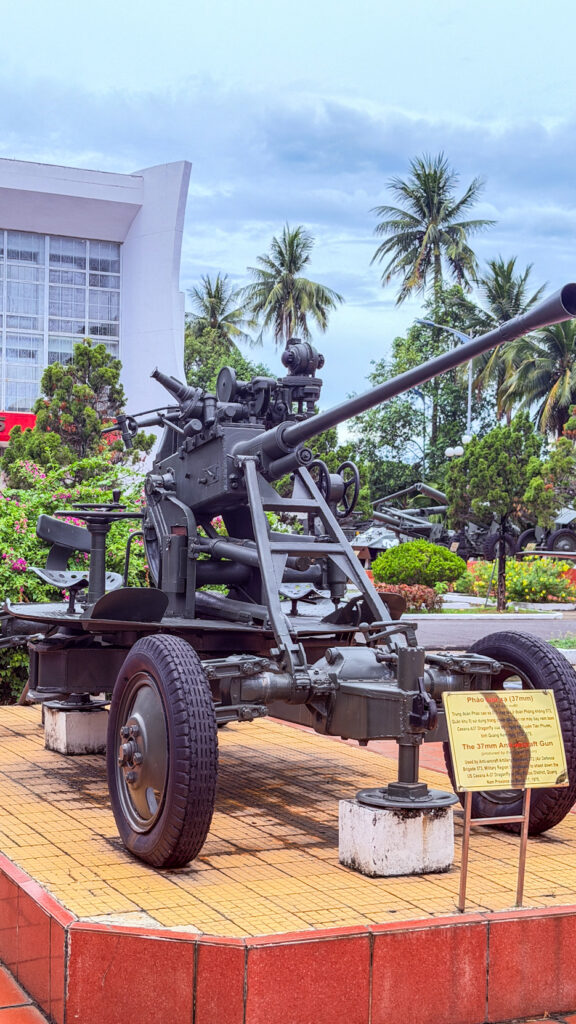 Ho Chi Minh Museum and Military Zone 5 Da Nang stilt house and MiG fighter jet