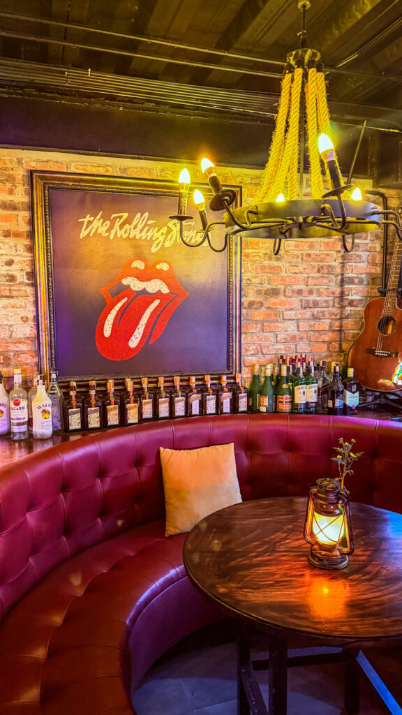 CHEERS PUB & BBQ hidden bar behind bookshelf Da Nang