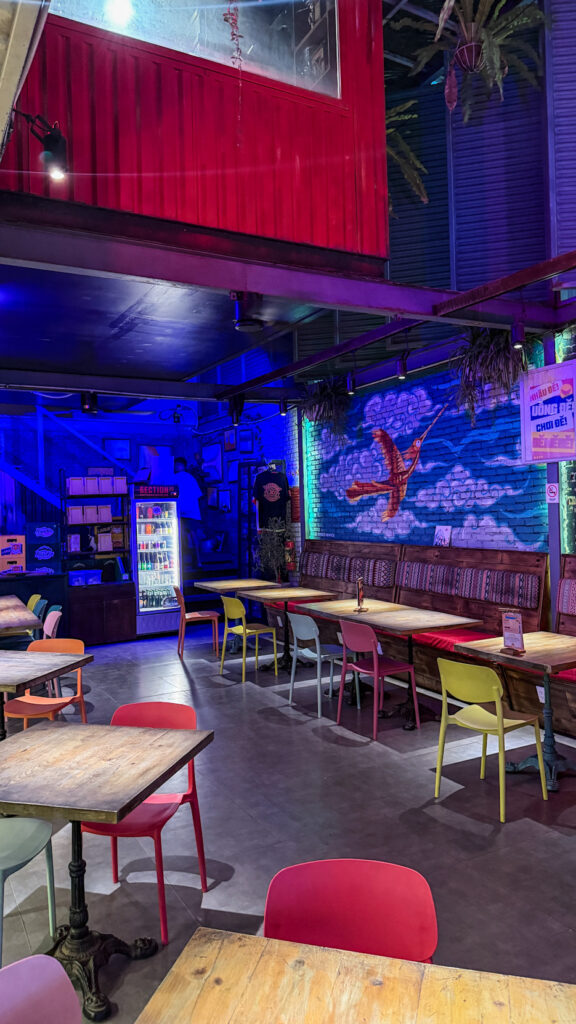 Section 30 live band and shuffleboard craft beer bar Da Nang