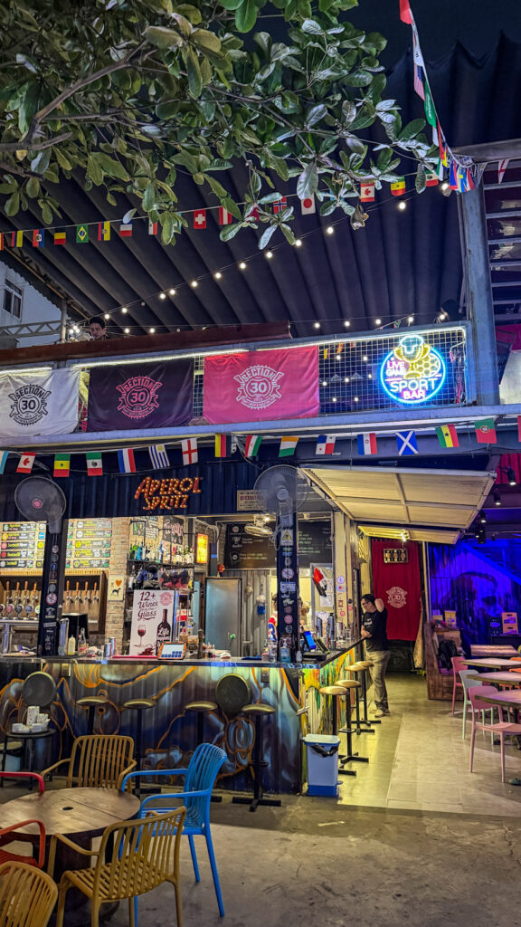 Section 30 live band and shuffleboard craft beer bar Da Nang