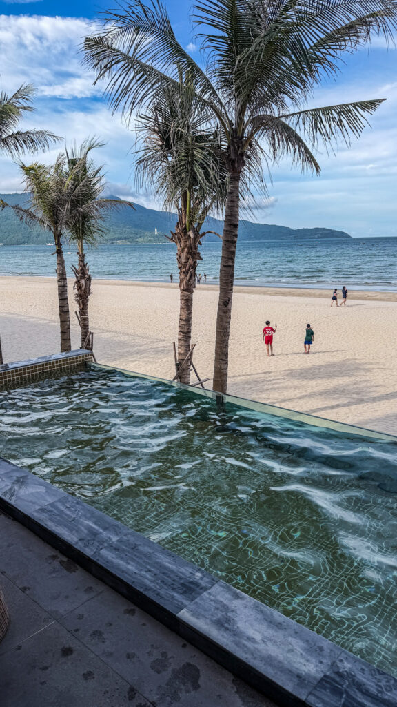 Esco Beach fire show and happy hour on My Khe Da Nang