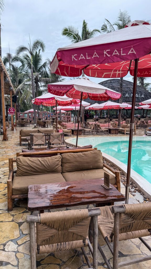Kalà Kalà Beach Club free entry pool and towels Da Nang