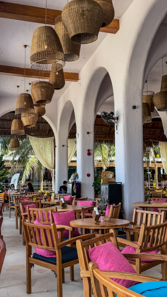 Coco Beach Bar mojitos and sand My Khe Da Nang