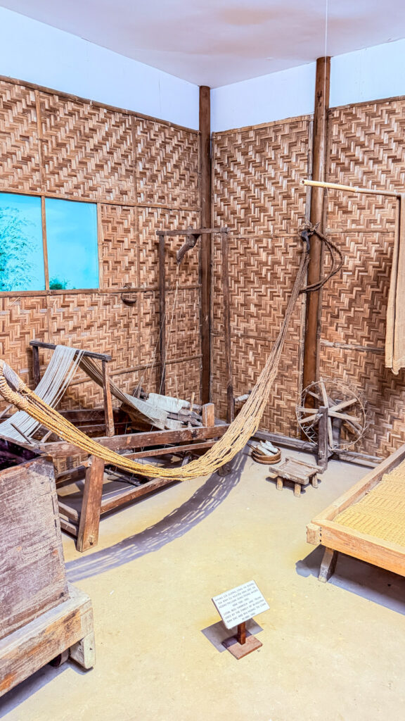 Ho Chi Minh Museum and Military Zone 5 Da Nang stilt house and MiG fighter jet

