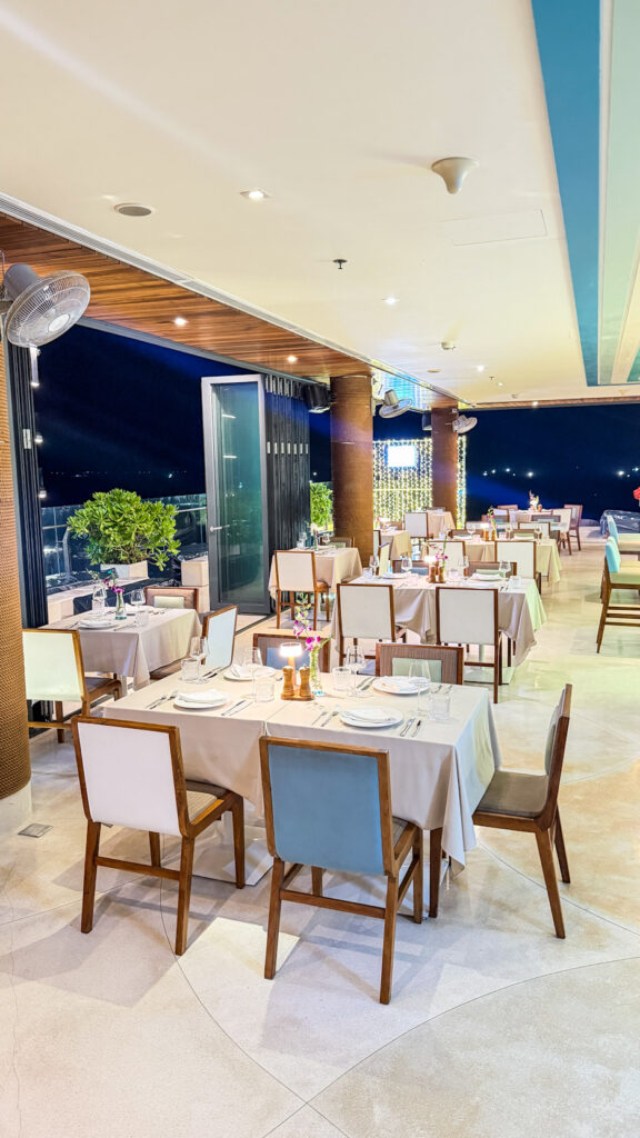 The Top Bar A La Carte Hotel 360-degree rooftop view Da Nang