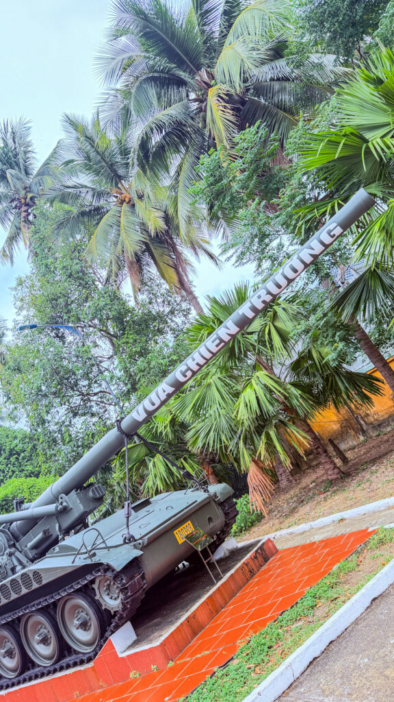 Ho Chi Minh Museum and Military Zone 5 Da Nang stilt house and MiG fighter jet

