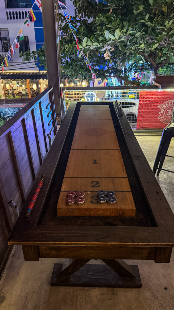 Section 30 live band and shuffleboard craft beer bar Da Nang