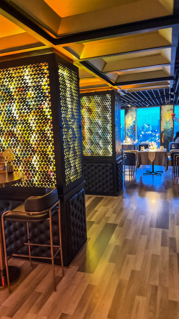 Top View Bar Vanda Hotel Da Nang with city and river panorama
