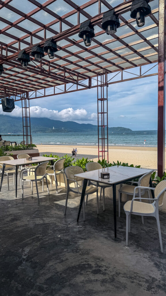 NAZARE Indian butter chicken and sea view My Khe Da Nang