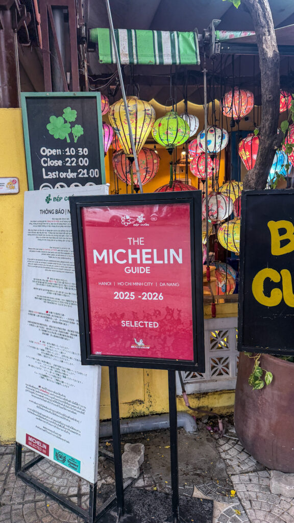 Bếp Cuốn Michelin selected platter and bánh xèo in Da Nang
