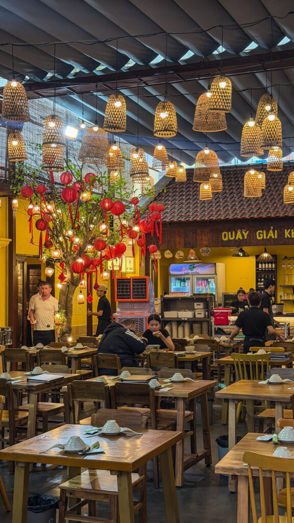 Bếp Cuốn Michelin selected platter and bánh xèo in Da Nang