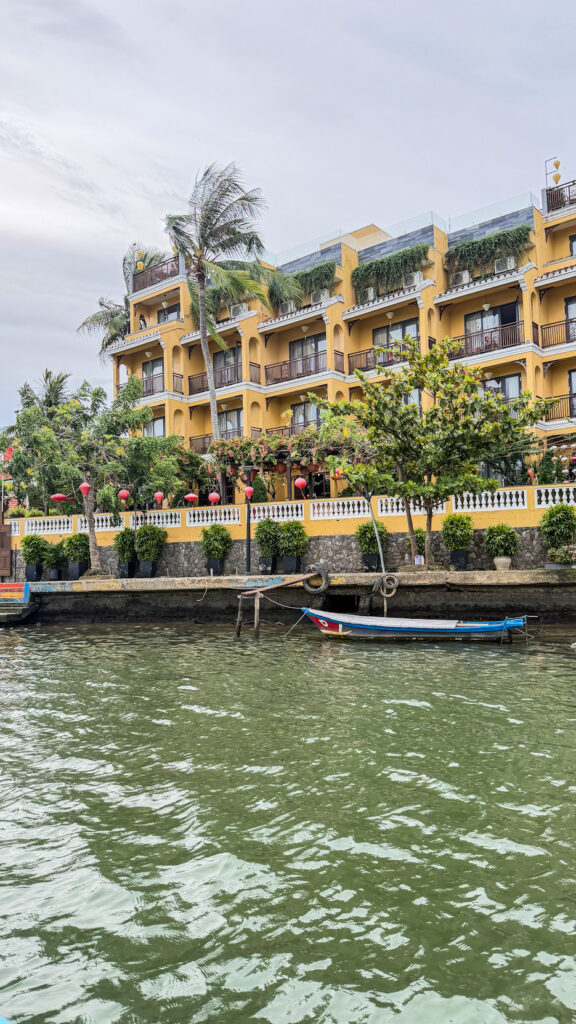 Assembly hall and old merchant houses in Hoi An UNESCO World Heritage site

