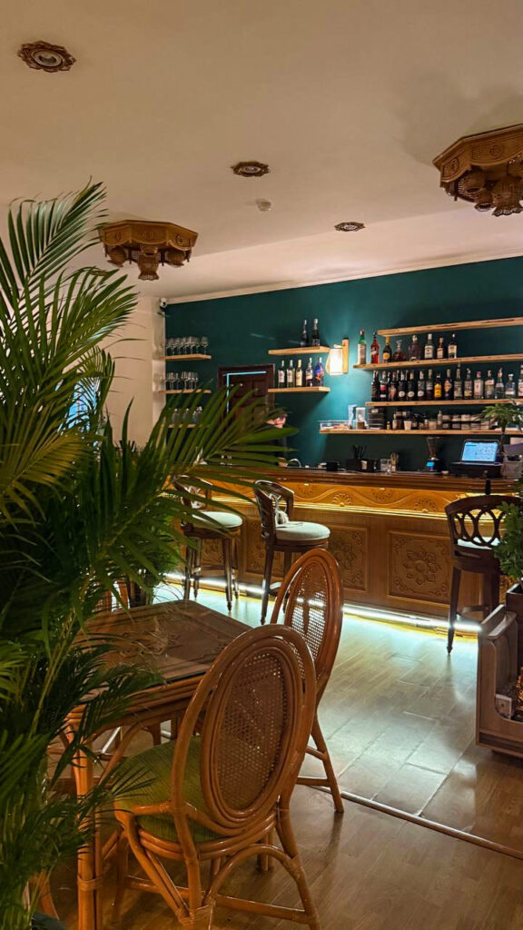 Garden Cafe pancakes and BBQ ribs Nha Trang